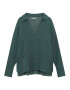 Pull&Bear Bluză verde smarald - Pled.ro