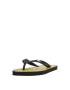 Pull&Bear Flip-flops galben / negru / alb - Pled.ro