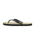 Pull&Bear Flip-flops galben / negru / alb - Pled.ro