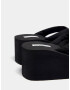 Pull&Bear Flip-flops negru - Pled.ro