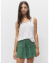 Pull&Bear Fustă verde / verde închis - Pled.ro