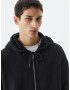 Pull&Bear Hanorac negru - Pled.ro