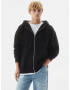 Pull&Bear Hanorac negru - Pled.ro