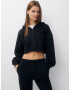 Pull&Bear Hanorac negru - Pled.ro