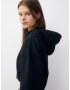 Pull&Bear Hanorac negru - Pled.ro