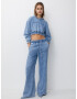 Pull&Bear Jeans albastru deschis - Pled.ro