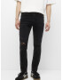 Pull&Bear Jeans negru denim - Pled.ro