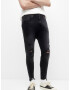 Pull&Bear Jeans negru denim - Pled.ro