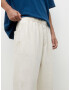 Pull&Bear Pantaloni alb - Pled.ro