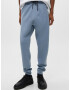 Pull&Bear Pantaloni albastru porumbel - Pled.ro