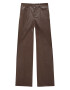 Pull&Bear Pantaloni ciocolatiu - Pled.ro