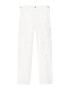 Pull&Bear Pantaloni cu buzunare alb - Pled.ro