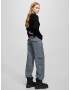 Pull&Bear Pantaloni cu buzunare albastru porumbel - Pled.ro