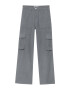 Pull&Bear Pantaloni cu buzunare gri - Pled.ro