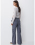 Pull&Bear Pantaloni cu buzunare gri - Pled.ro