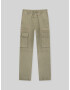 Pull&Bear Pantaloni cu buzunare kaki - Pled.ro