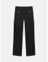 Pull&Bear Pantaloni cu buzunare negru - Pled.ro