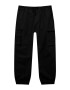 Pull&Bear Pantaloni cu buzunare negru - Pled.ro