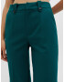 Pull&Bear Pantaloni cu dungă verde smarald - Pled.ro