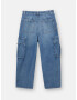 Pull&Bear Pantaloni eleganți albastru denim - Pled.ro