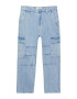 Pull&Bear Pantaloni eleganți albastru denim - Pled.ro