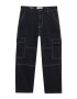 Pull&Bear Pantaloni eleganți negru - Pled.ro