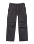 Pull&Bear Pantaloni gri - Pled.ro