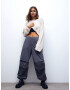 Pull&Bear Pantaloni gri bazalt - Pled.ro