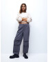 Pull&Bear Pantaloni gri bazalt - Pled.ro