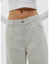 Pull&Bear Pantaloni gri deschis - Pled.ro