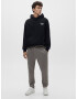 Pull&Bear Pantaloni gri fumuriu - Pled.ro