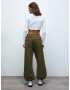 Pull&Bear Pantaloni kaki - Pled.ro