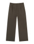 Pull&Bear Pantaloni verde pin - Pled.ro