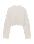 Pull&Bear Pulover alb natural - Pled.ro