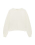 Pull&Bear Pulover ecru - Pled.ro