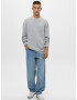 Pull&Bear Pulover gri deschis - Pled.ro