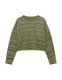 Pull&Bear Pulover kaki / oliv / verde amestecat - Pled.ro