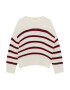 Pull&Bear Pulover roșu burgundy / alb - Pled.ro