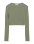 Pull&Bear Pulover verde kiwi - Pled.ro