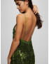 Pull&Bear Rochie de cocktail verde - Pled.ro