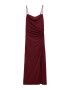 Pull&Bear Rochie de seară roșu burgundy - Pled.ro