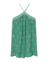 Pull&Bear Rochie de vară verde / alb - Pled.ro