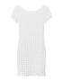 Pull&Bear Rochie alb - Pled.ro