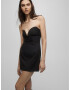 Pull&Bear Rochie negru - Pled.ro