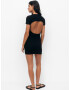 Pull&Bear Rochie negru - Pled.ro