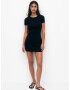 Pull&Bear Rochie negru - Pled.ro