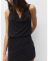 Pull&Bear Rochie negru - Pled.ro