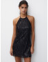 Pull&Bear Rochie negru - Pled.ro