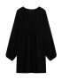 Pull&Bear Rochie tip bluză negru - Pled.ro