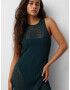 Pull&Bear Rochie tricotat verde pin - Pled.ro